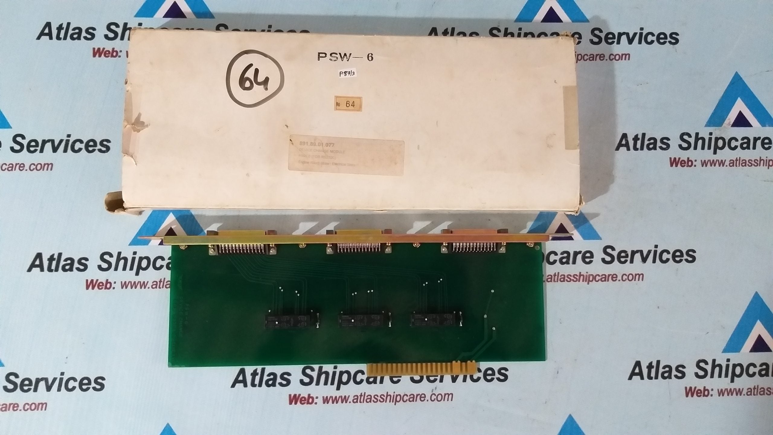 Jrcs PSW-6 Device Change(RS 232C) D-Sub Type Pcb Card